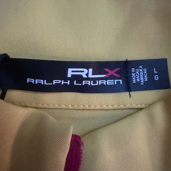 NWT RLX GOLF PERFORMANCE UV PROTECTION QUARTER-ZIP PULL OVER Sz Large (271) - Picture 2 of 12
